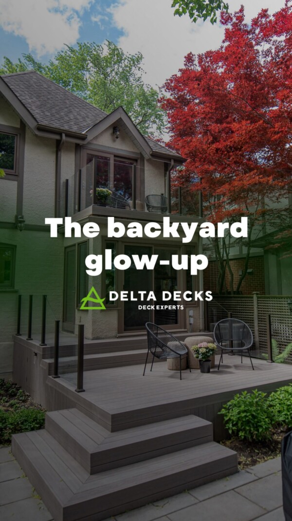 This backyard started as a simple deck reno and turned into a full transformation.We split the space into three connected areas — a multilevel Fiberon Cabana deck, a stone patio, and a grass zone — with a rooftop deck over the kitchen. Now it’s a modern space they enjoy from spring through fall.

Ready to reimagine your backyard? Give us a call today.
📞 (416) 915 2693