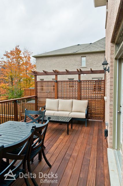 ipe deck fence toronto