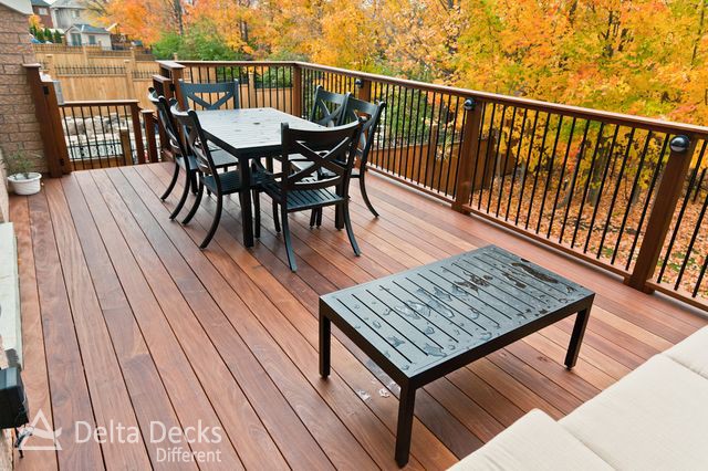 ipe deck fence toronto