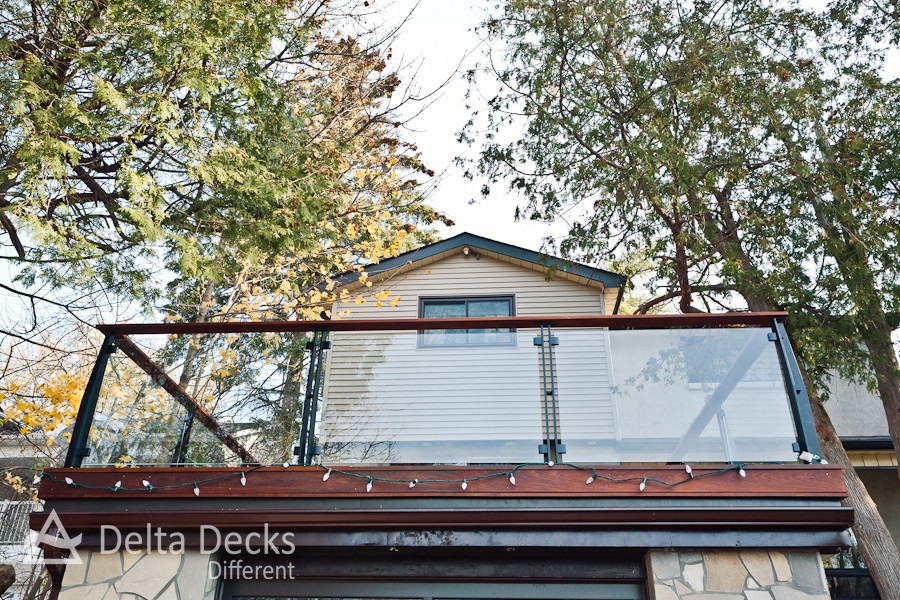 Rooftop Ipe decks Builder contractor delta decks toronto