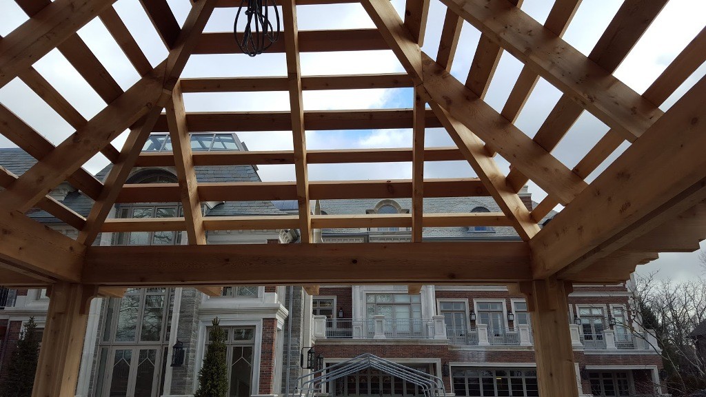 Pergolas and cabanas Builder contractor delta decks toronto