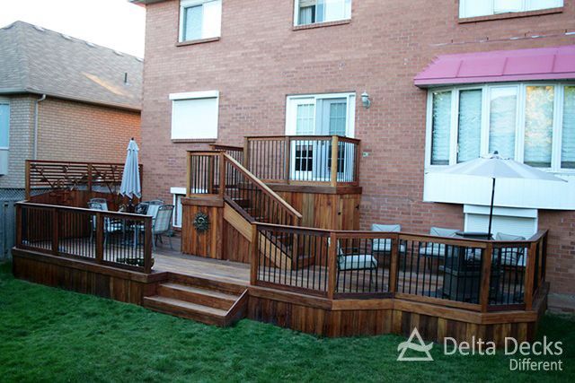 Fences TIGERWOOD DECK Builder contractor delta decks toronto