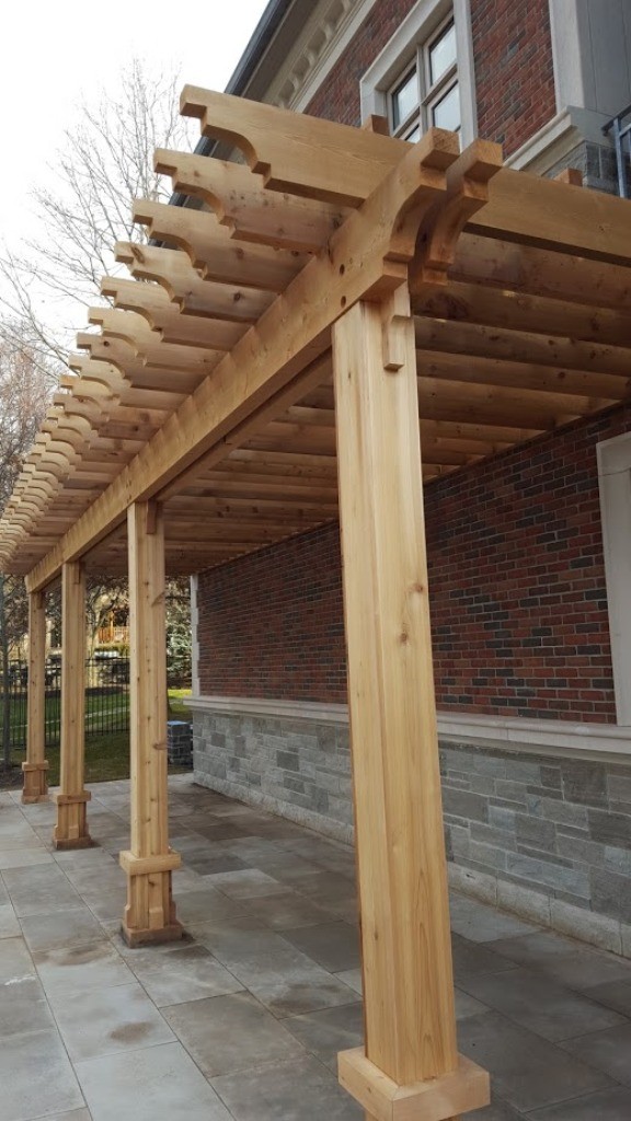 Pergolas and cabanas Builder contractor delta decks toronto