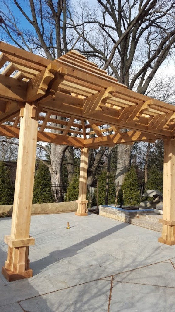 Pergolas and cabanas Builder contractor delta decks toronto