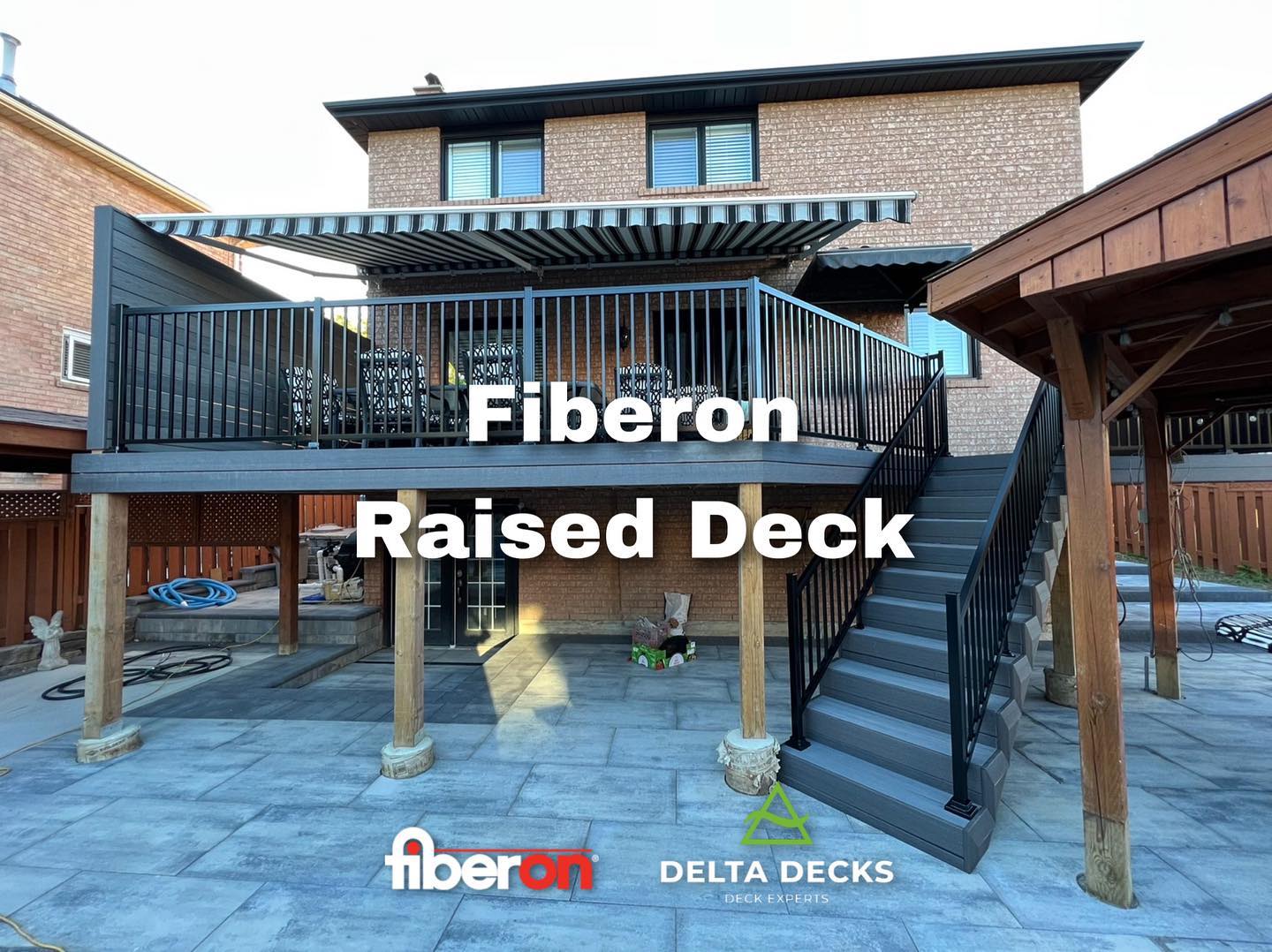 delta Decks fiberon raised deck 1
