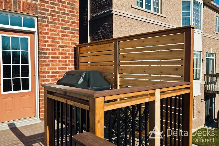 Backyard Composite decks Builder contractor delta decks toronto